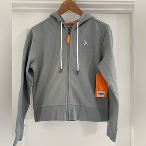 Orange Theory Fitness Move Zip Hoodie, Small, Gray, NWT